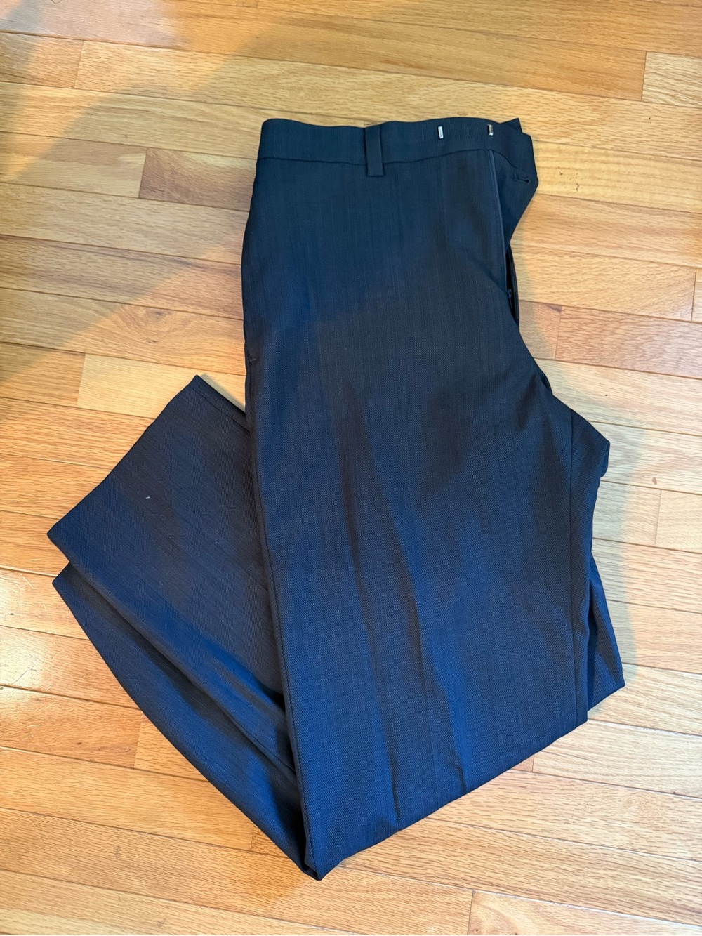 Kenneth Cole Men's Dark Grey Dress Pants 36x32